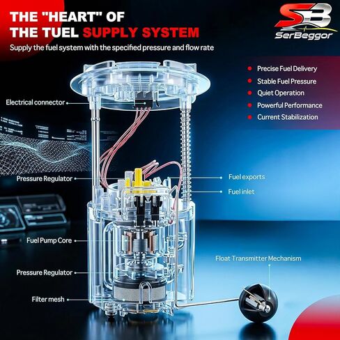 5136023 Electric Fuel Pump Module Assembly Compatible with 2005-2015 Chrysler 300 Dodge Challenger Charger Magnum 5136022 with Sending Unit,Left & Right, 2.7L 3.5L 3.6L 5.7L 6.1L 6.4L in Saudi Arabia