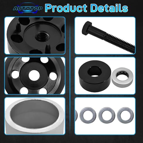 Bushing Installation Tool and Bushing Press Installer FIT Hendrickson Vantraax Narrow Bushing Kits, Replacement for S-24736 TRB5914-T, Heavy-Duty Alloy Steel in Kuwait