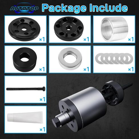 Bushing Installation Tool and Bushing Press Installer FIT Hendrickson Vantraax Narrow Bushing Kits, Replacement for S-24736 TRB5914-T, Heavy-Duty Alloy Steel in Kuwait