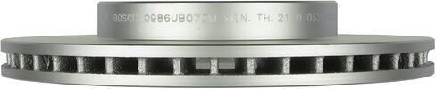BOSCH 26010735 دوار فرامل قرص QuietCast Premium - متوافق مع Select Acura Integra, Legend, RL, TL; هوندا CR-V، أوديسي، بريلود؛ واحة ايسوزو؛ أمامي - فردي in Kuwait