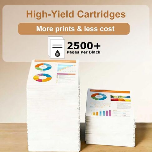 936e 936XL Black Ink Cartridges Replacement for HP 936e Blak Ink Cartridges Combo Pack, Compatible with HP Printer OfficeJet Pro 9122e 9125e 9128e 9730e, 936 Black Ink, Updated with V19.8.1 (2 Pack) in Saudi Arabia