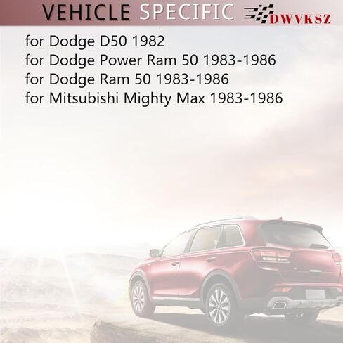 1x خرطوم سخان HVAC يستبدل # C87671، MB080993 للسخان إلى الأنابيب-1 لـ Dodge Power Ram 50 2.6L 1985 1986، لـ 50 2.6L 4WD 1983 1984، لـ 50 2.6L 1985 1986 in Kuwait