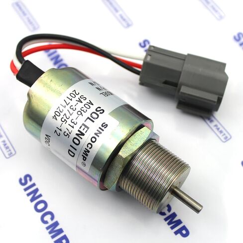 SA-3725-12 30A87-20404 30A87-10044 30A87-20400 PJ7415748 12V إيقاف إيقاف إيقاف الملف اللولبي لمحرك Mitsubishi L Series S3L S4L L3E L3P in Kuwait
