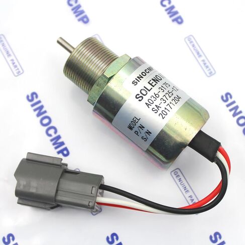 SA-3725-12 30A87-20404 30A87-10044 30A87-20400 PJ7415748 12V إيقاف إيقاف إيقاف الملف اللولبي لمحرك Mitsubishi L Series S3L S4L L3E L3P in Kuwait