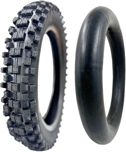 90/100-14 3.00-14 Rear Tire and Inner Tube for 125cc 140cc CR80R CR85R CRF80F CRF125F CRF150R XR80R YZ80 YZ85 TTR125 Apollo RFZ X18 TaoTao ATD125 Trail Dirt Bike Off Road Motocross Heavy Duty in Saudi Arabia