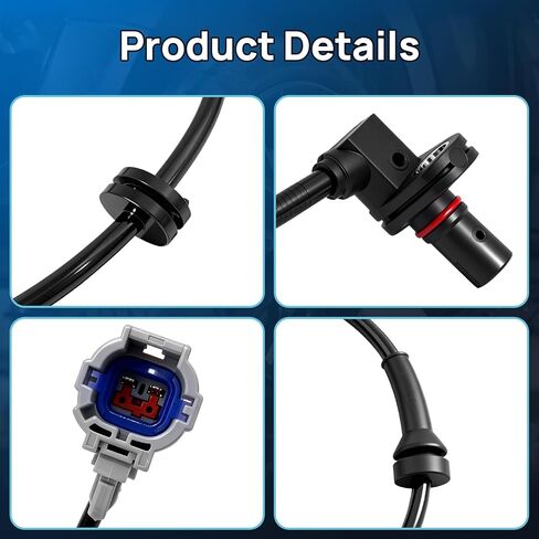 ABS عجلة السرعة الاستشعار الجبهة اليسرى اليمنى يناسب لنيسان فرونتير باثفايندر Xterra 2005 2006 2007 2008 2009 2010 2011 2012 2013 2014 2015 2016 2017، 09-12 سوزوكي خط الاستواء، سائق الركاب، ALS625 in Kuwait