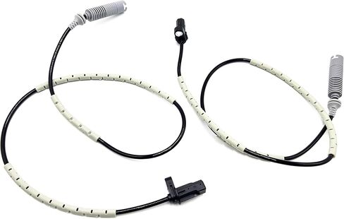 2Pcs Rear Left and Right ABS Wheel Speed Sensor Compatible with BMW 2008-2013 128i 2006-2011 323i 2006 325i 2007-2013 328i L6 3.0L E82 E46 E90 Replaces 34526760425 34526785021 ALS449 in Kuwait