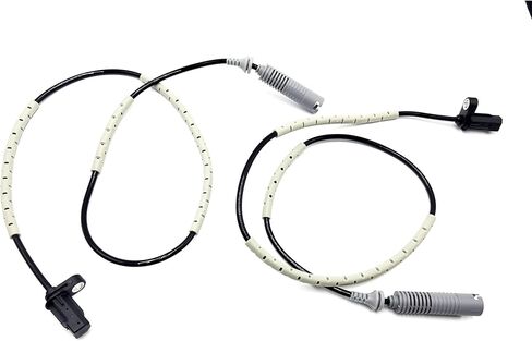 2Pcs Rear Left and Right ABS Wheel Speed Sensor Compatible with BMW 2008-2013 128i 2006-2011 323i 2006 325i 2007-2013 328i L6 3.0L E82 E46 E90 Replaces 34526760425 34526785021 ALS449 in Kuwait
