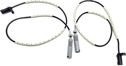 2Pcs Rear Left and Right ABS Wheel Speed Sensor Compatible with BMW 2008-2013 128i 2006-2011 323i 2006 325i 2007-2013 328i L6 3.0L E82 E46 E90 Replaces 34526760425 34526785021 ALS449 in Kuwait