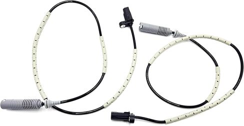 2Pcs Rear Left and Right ABS Wheel Speed Sensor Compatible with BMW 2008-2013 128i 2006-2011 323i 2006 325i 2007-2013 328i L6 3.0L E82 E46 E90 Replaces 34526760425 34526785021 ALS449 in Kuwait