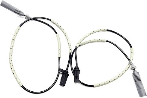 2Pcs Rear Left and Right ABS Wheel Speed Sensor Compatible with BMW 2008-2013 128i 2006-2011 323i 2006 325i 2007-2013 328i L6 3.0L E82 E46 E90 Replaces 34526760425 34526785021 ALS449 in Kuwait