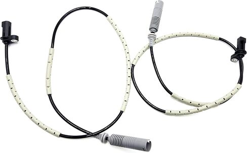 2Pcs Rear Left and Right ABS Wheel Speed Sensor Compatible with BMW 2008-2013 128i 2006-2011 323i 2006 325i 2007-2013 328i L6 3.0L E82 E46 E90 Replaces 34526760425 34526785021 ALS449 in Kuwait