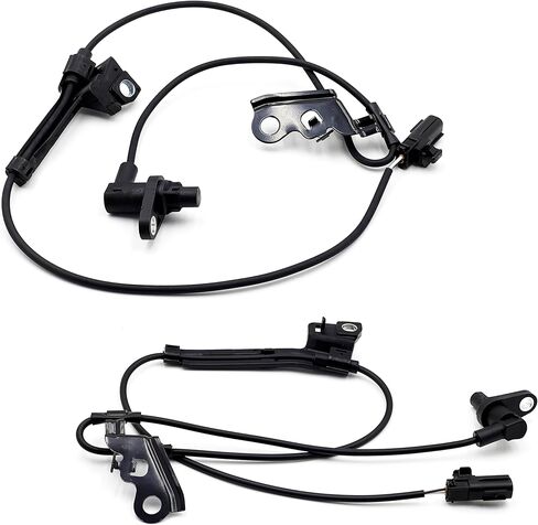 2 قطعة مستشعر سرعة العجلات الأمامية اليسرى واليمنى ABS متوافق مع Toyota 2009-2013 Corolla L4 1.8L 2.4L يستبدل 89543-12100 89543-02130 8954312100 89542-12100 89542-02130 8954212100 in Kuwait