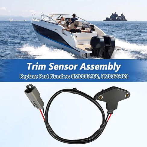 Trim Sensor Assembly Compatible with Mercury Outboard 150HP Replace 8M0083466 8M0076463 in Saudi Arabia