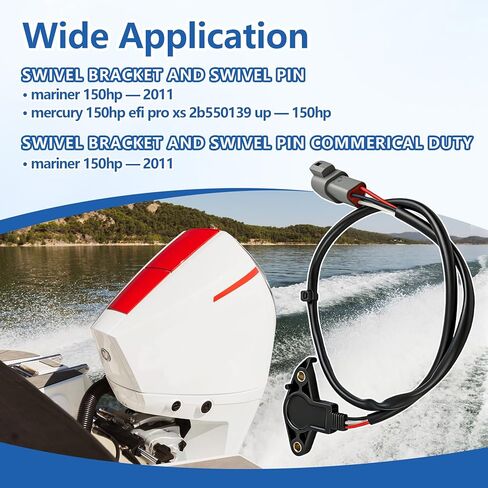 Trim Sensor Assembly Compatible with Mercury Outboard 150HP Replace 8M0083466 8M0076463 in Saudi Arabia