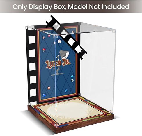 Acrylic Display Case Compatible with Lego 21357 Pixar Luxo Jr. Lamp - No Model Only Case , Dust-Proof Protective Showcase Box for Lego Pixar Lamp Ideas for Adults Fans in Saudi Arabia