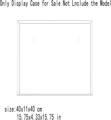 Acrylic Display Case for Lego 31218 Japanese Cherry Blossom Landscape 10340 Wreath Can Be Installed on the Wall Photo Frame 15.75Lx4.33Wx15.75H inch(40x11x40 cm)(NOT Included The Model) in Saudi Arabia