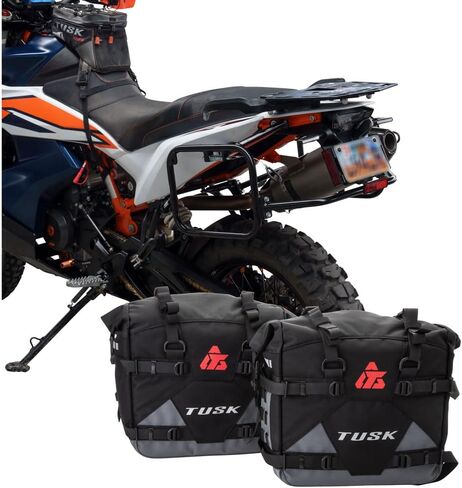 رفوف Tusk Pannier مع أكياس Tusk Pilot Pannier لـ KTM 890 Adventure R Rally 2021 in Kuwait
