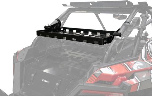 رف شحن تاسك عادي مطلي بمسحوق أسود متوافق مع Polaris RZR Pro XP/Pro XP 4 2020-2025 in Kuwait