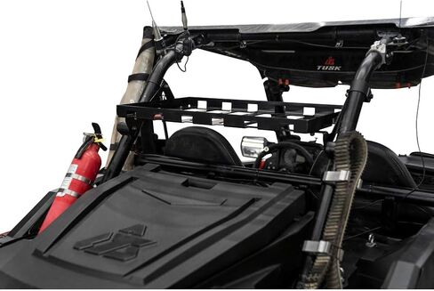 رف شحن تاسك عادي مطلي بمسحوق أسود متوافق مع Polaris RZR Pro XP/Pro XP 4 2020-2025 in Kuwait