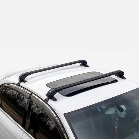 2PCS Cross Bars Crossbars Fits for Honda Accord 2013‑2017 Cargo Rack Luggage Bars Roof Racks Aluminum Crossbar Roof Rail Bar(Black) in Saudi Arabia