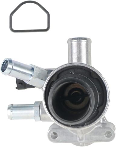 68028074AA Engine Coolant Thermostat Housing Assembly Compatible with Jeep Cherokee (KK) 2.8CRD Turbo Diesel 2008-2009, Liberty (KK) 2008-2009, Dodge Nitro 2.8CRD Turbo Diesel 2007-2009 in Saudi Arabia