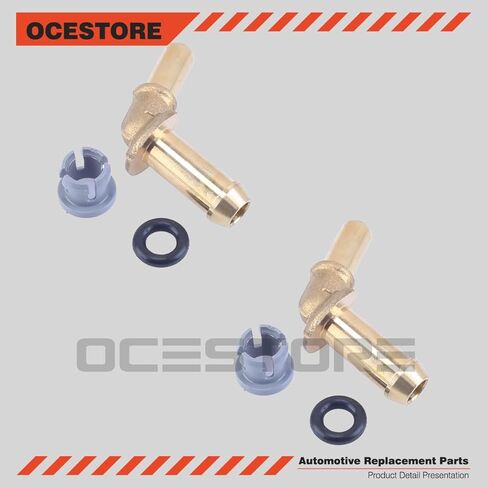 OCESTORE LR049990 ترموستات منفذ المياه أنبوب موصل ترقية معدنية تناسب رينج روفر سبورت Discovery4 C2Z28258 L494 L405 (2 قطعة) in Saudi Arabia