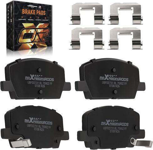 maXpeedingrods P-2019 D2019 P2019 Ceramic Front Brake Pads for Buick Encore 2018-2022, for Chevrolet Trax 2018-2022 All Trim Levels Front in Kuwait