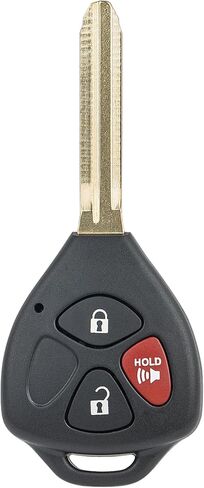 Vurkcy Key Fob Replacement for 2007-2013 Toyota Yaris/ 05-12 Scion TC/ 12-13 IQ/ 08-14 XD Car Keyless Entry Remote Control, MOZB41TG, 3 Buttons in Kuwait