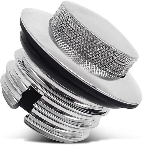 Gas Cap Pop-up Fit for Harley Softail Street Bob Breakout 114 Fat Boy Standard Heritage Deluxe 2018-2023 Replace 61100119A Silver in Saudi Arabia