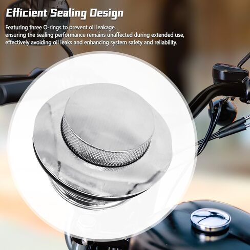 Gas Cap Pop-up Fit for Harley Softail Street Bob Breakout 114 Fat Boy Standard Heritage Deluxe 2018-2023 Replace 61100119A Silver in Saudi Arabia