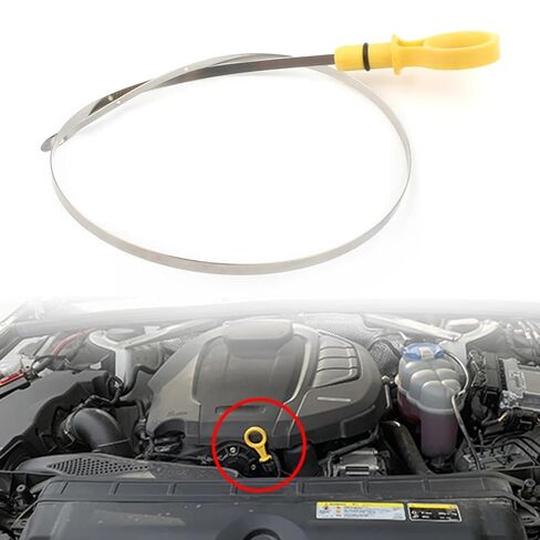 متوافق مع Explorer Sport Trac 2001 2002 2003 2004 2005 2006 2007 2008 2009 2010 مقياس مستوى الزيت 5R3Z-6750-AA مقياس زيت محرك السيارة in Kuwait