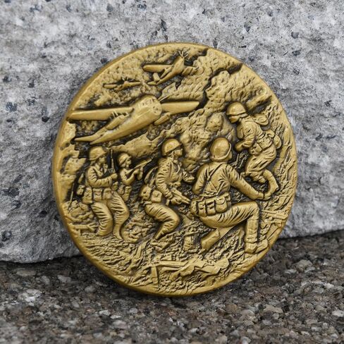 Veteran Female Soldier Honor Coin - Featuring Female Soldier, Commemorating Our Heroes, Celebrating Courage and Dedication, 1.58in (Single Coin) in Saudi Arabia