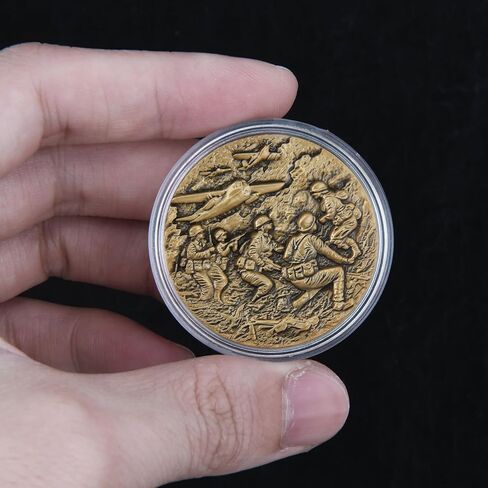 Veteran Female Soldier Honor Coin - Featuring Female Soldier, Commemorating Our Heroes, Celebrating Courage and Dedication, 1.58in (Single Coin) in Saudi Arabia