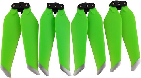 sea jump 4PCS 8743 Propeller for DJI Mavic 2 PRO Mavic 2 Four-axis Aircraft Dedicated Propeller Drone Quick Release Noise-Reduction Blade Green in Saudi Arabia