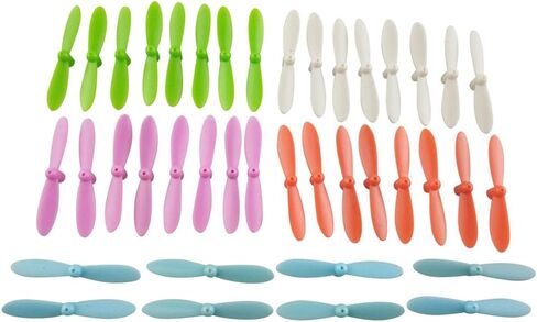 sea jump Accessories Products 40PCS Propeller for Cheerson Cx-10 CX-10A CX-10 V676 Aircraft Remote Control Helicopter Blade in Saudi Arabia