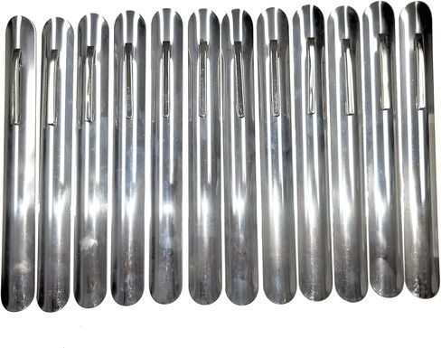 Royal Industries 12 Piece Table Crumber with Pocket Clip, Aluminum Construction, Silver, Commercial Grade in Saudi Arabia