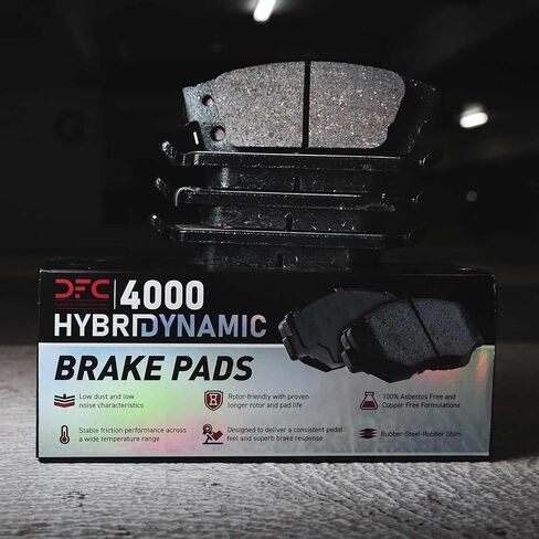 Dynamic Friction Company Front and Rear Brake Kit For 2013-2020 Ford Fusion; 2014-2018 Ford Special; 2013-2016 Lincoln MKZ| 4000 HybriDynamic Brake Pads and Rotors Kit| Hardware Included in Kuwait