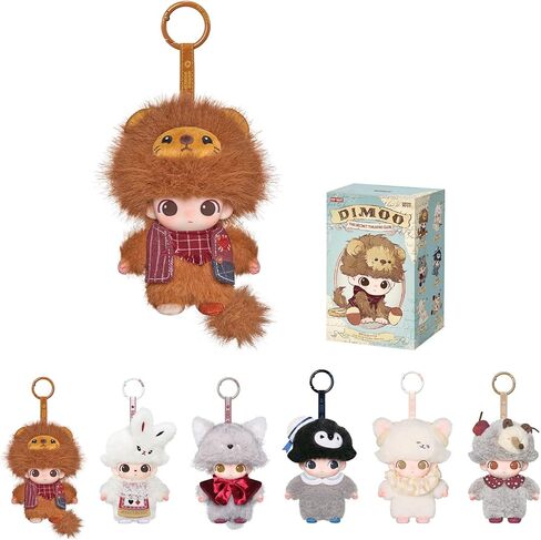 POP MART DIMOO The Secret Theatre Club Series-Vinyl Plush Blind Box, Bag Charm, Collectible Toys Home Decorations, Holiday Birthday Gifts for Girls and Boys, Single Box in Kuwait
