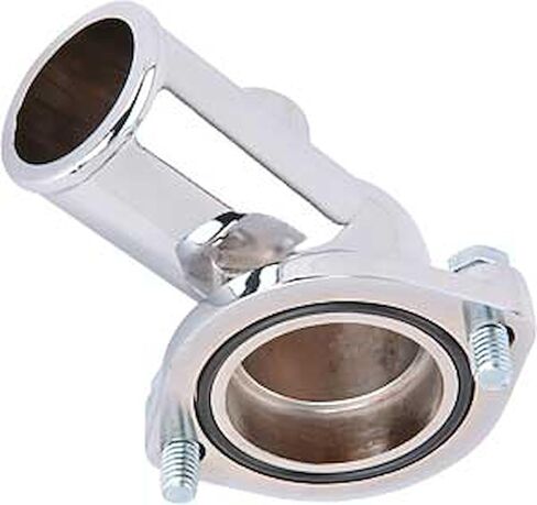 JEGS 51116 O-Ring Style Thermostat Housing Ford 429/460 فولاذ مطلي بالكروم O-Ri in Kuwait