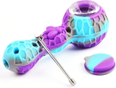 Silicone Handicraft with Honeycomb Textured Design, Ergonomic Grip, Waterproof, Easy Clean, Includes Protective Carrying Case, Home Decor Gift in Saudi Arabia