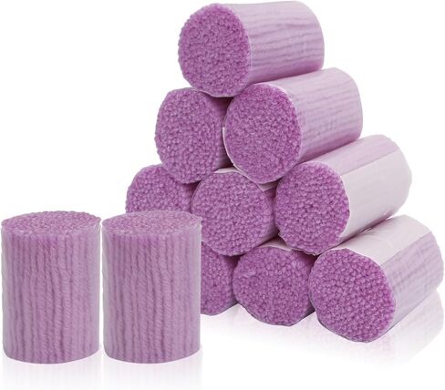 AKZYTUE 12 Rolls Latch Hook Yarn, Precut Rug Yarn for Latch Hook Kits, Crochet Yarn Bundles for Latch Hook Rug Making, DIY Tapestry Crafts for Adults & Beginners,Burgundy in Kuwait