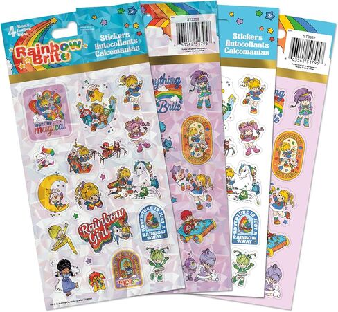 Rainbow Brite Standard Sticker - 4 Sheet in Kuwait