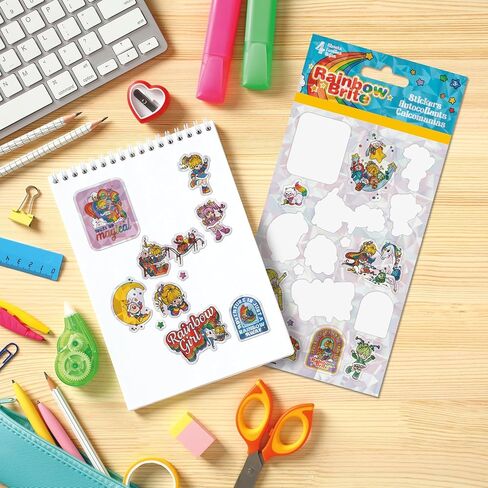 Rainbow Brite Standard Sticker - 4 Sheet in Kuwait