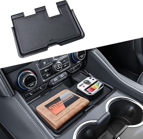 صينية وحدة التحكم المركزية متوافقة مع منظم غطاء المقصورة المخفية لسيارة Chevy Tahoe/Suburban وGMC Yukon 2021-2024 (مساحة تخزين إضافية مع فتحة USB، وليس لموديلات Yukon Denali/Ultimate أو 2025) in Kuwait