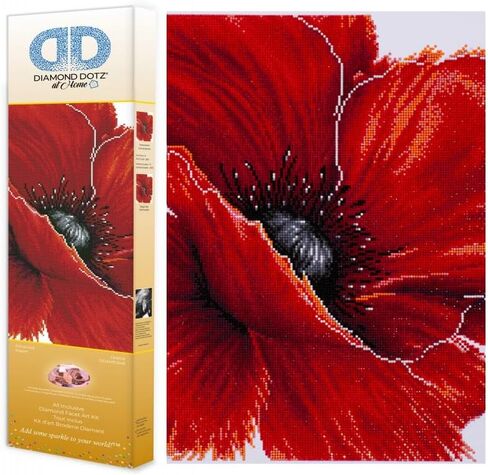 DIAMOND DOTZ Drama Diamond Painting Kits for Adults - Diamond Art Kits a Relaxing Creative Craft Kit with Dotz Gems in Kuwait