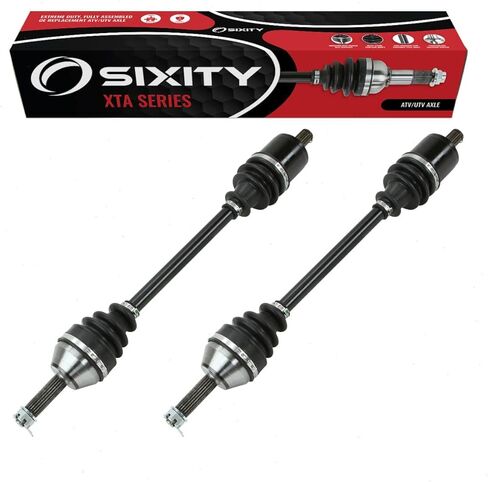 Sixity 2007-2013 متوافق مع Yamaha 700 Grizzly 4X4 خلفي يسار يمين XTA محاور زوج خلفي سائق الركاب YFM7FG in Kuwait