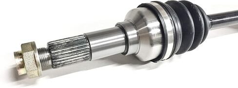 محور السيرة الذاتية الأمامي الدقيق لـ Yamaha 4S1-2510F-00-00، 4S1-2510F-01-00، Big Bear 400 & Grizzly 350 450، يسار أو يمين، تم اختبار الجودة، معالج بالحرارة، 4140 فولاذ كرومولي، مناسب تمامًا، ATVPC in Kuwait