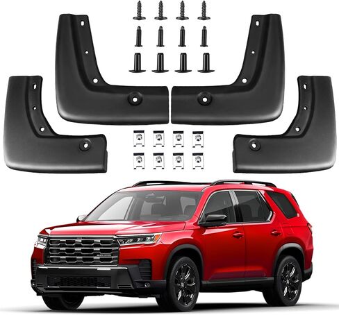 Mud Flaps Splash Guards for Honda Pilot 2023 2024 2025 2026,4PCS Front Rear Fender Fit 4th Gen Pilot Sport EX-L TrailSport Touring Elite Accessories,All Weather Tire Protector Mudguard in Saudi Arabia