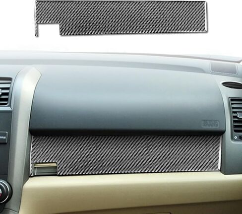 Carbon Fiber Center Console Car Gear Shift Panel Cover Carbon Fiber Sticker Car Interior Trim Compatible with Honda CR-V CRV 2007 2008 2009 2010 2011 Accessories in Saudi Arabia